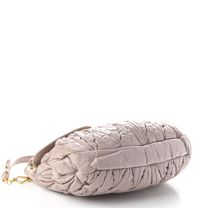 Miu Miu Nappa Matelasse Coffer Hobo Mughetto 4 of 11