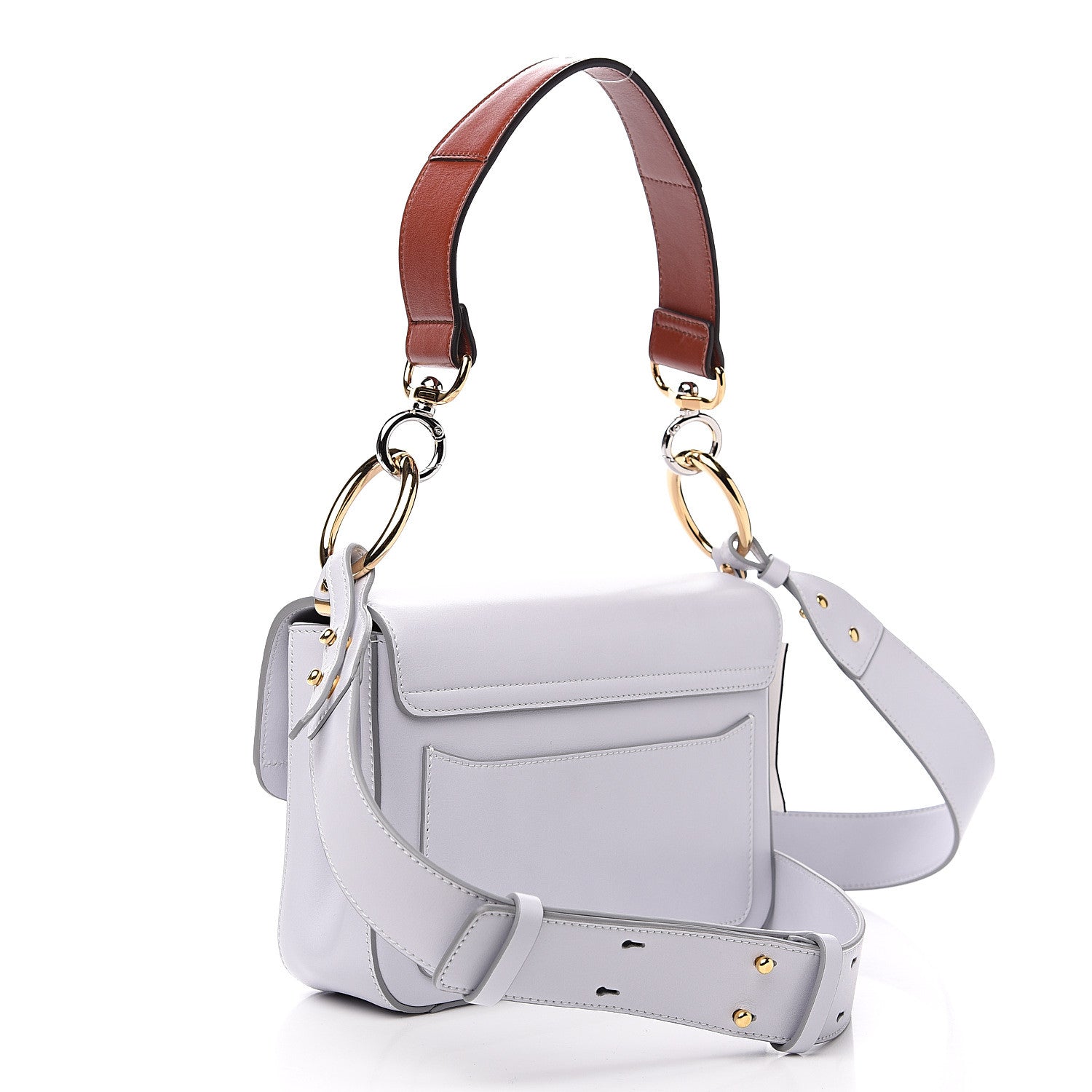 Chloe Calfskin Small C Double Carry Light Cloud 2 of 8