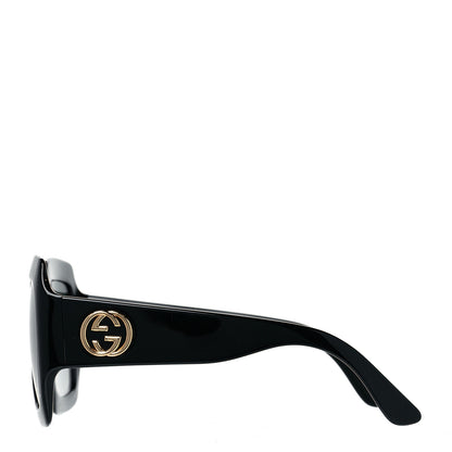 Gucci Acetate Square Frame Sunglasses GG0053S Black 2 of 8