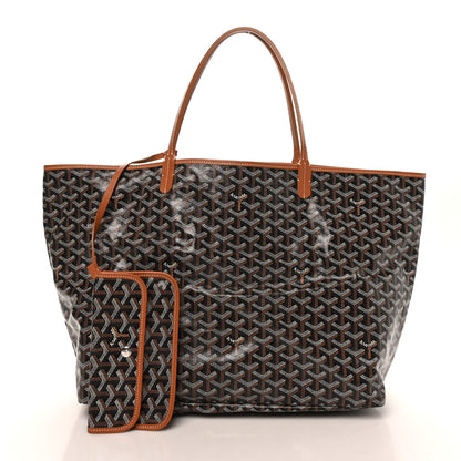 Goyard Goyardine Saint Louis GM Black Gold 3 of 11
