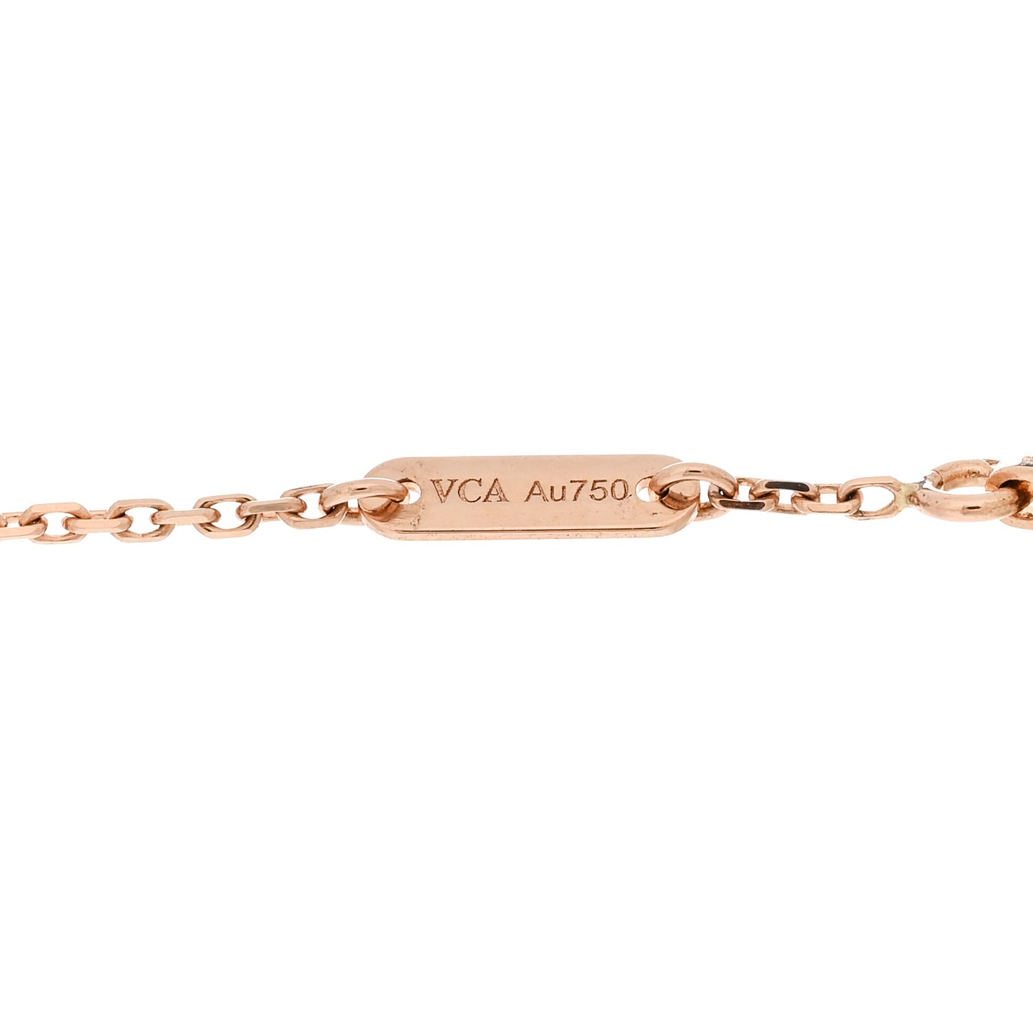 18K Rose Gold Sweet Alhambra Bracelet