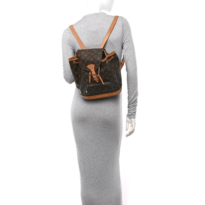 Louis Vuitton Monogram Montsouris MM Backpack 2 of 12