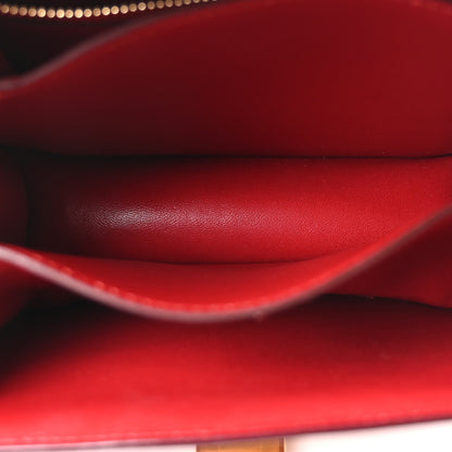 Celine Smooth Calfskin Small Classic Box Flap Bag Red 4 of 9