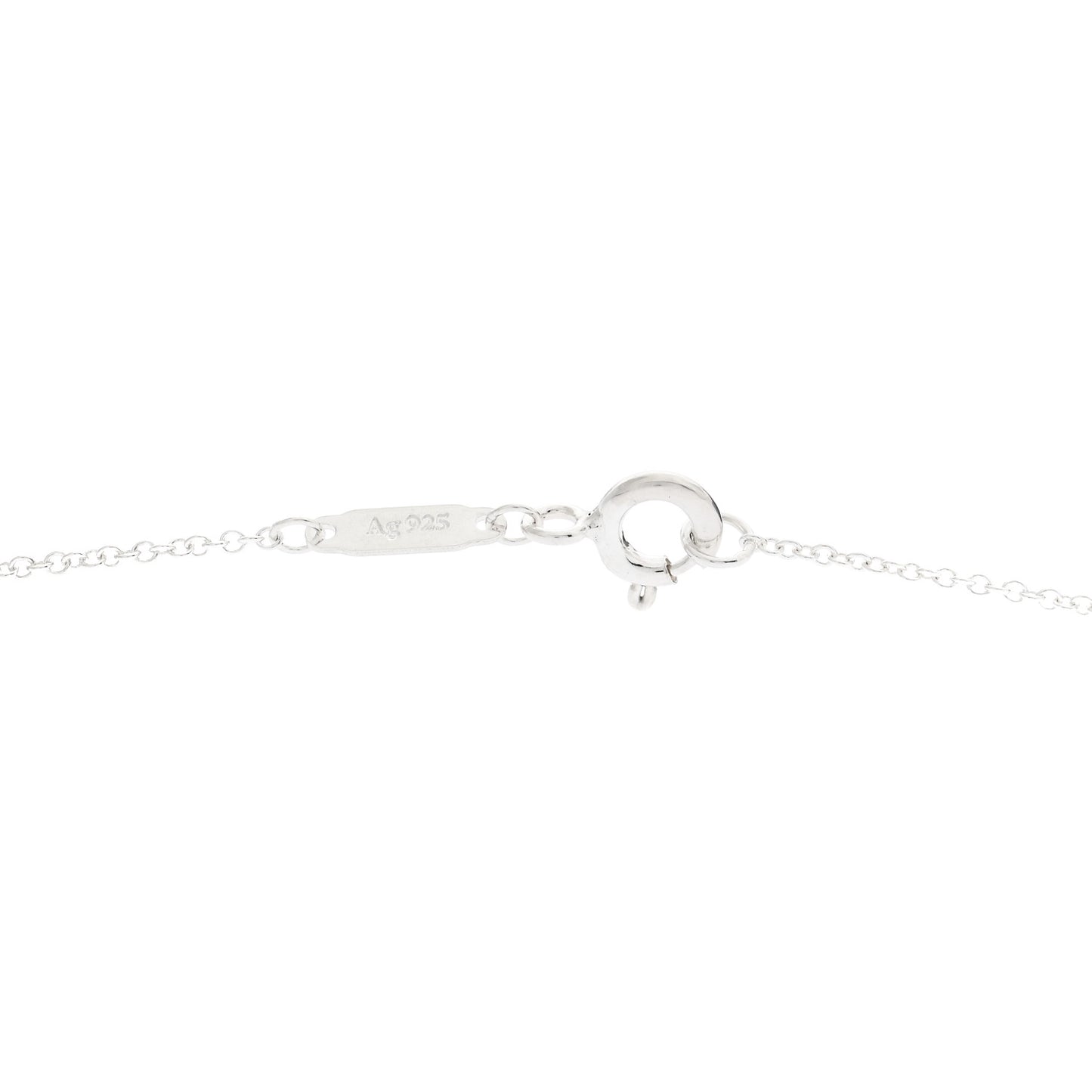 Sterling Silver Mini Infinity Pendant Necklace