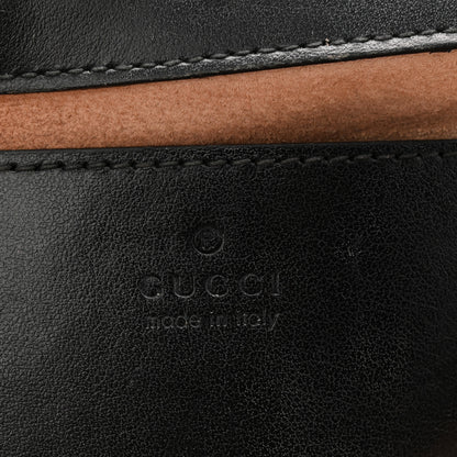 Gucci Calfskin Matelasse Mini GG Marmont Square Shoulder Bag Black 6 of 11