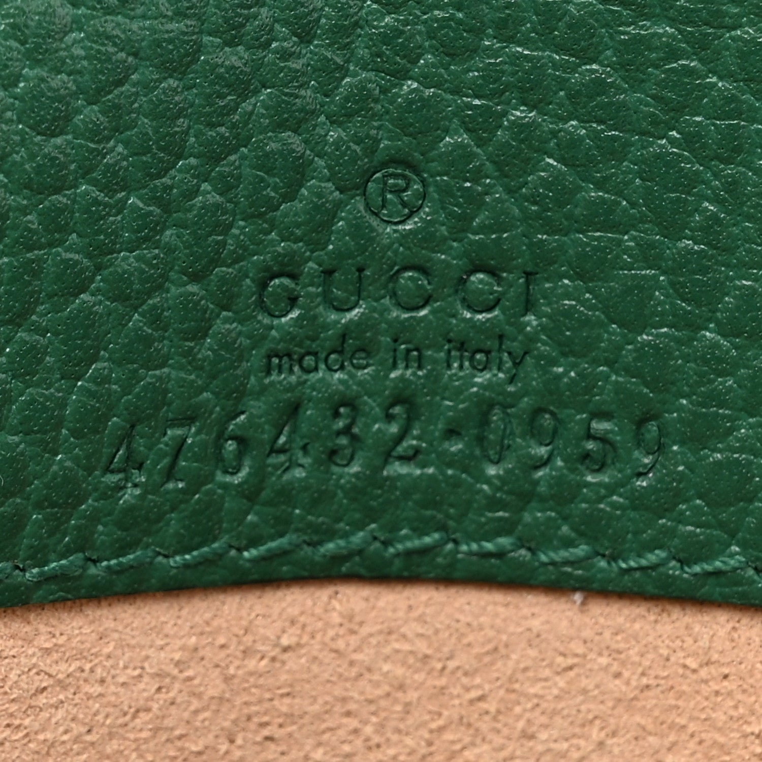 Gucci Dollar Calfskin Crystal Super Mini Dionysus Shoulder Bag Emerald 6 of 11