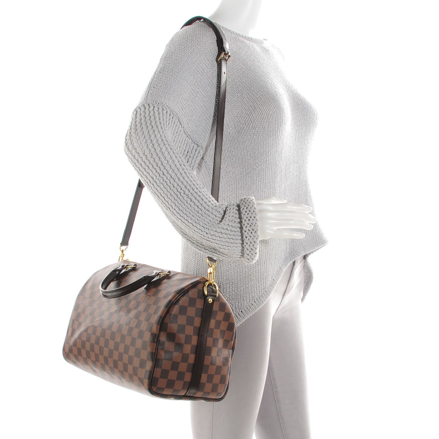 Damier Ebene Speedy Bandouliere 30