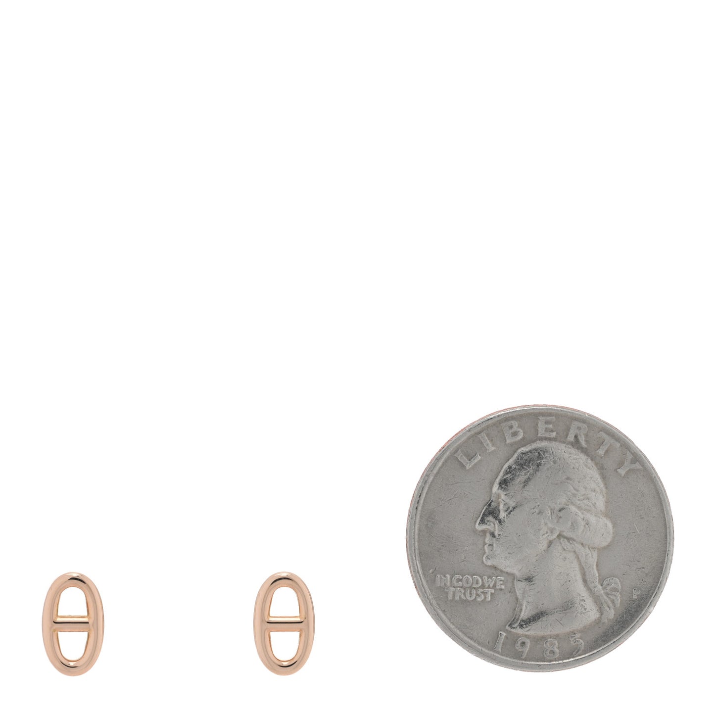 18K Rose Gold TPM Farandole Stud Earrings