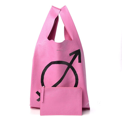 Balenciaga Agneau Arena All Gender M Supermarket Shopper Rose Bonbon 1 of 11
