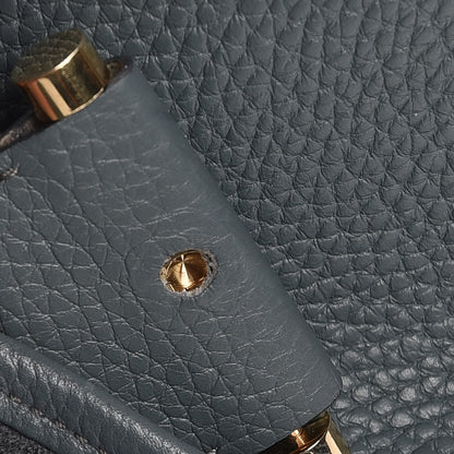 Hermes Taurillon Clemence Bourlingue Bleu Orage 9 of 10