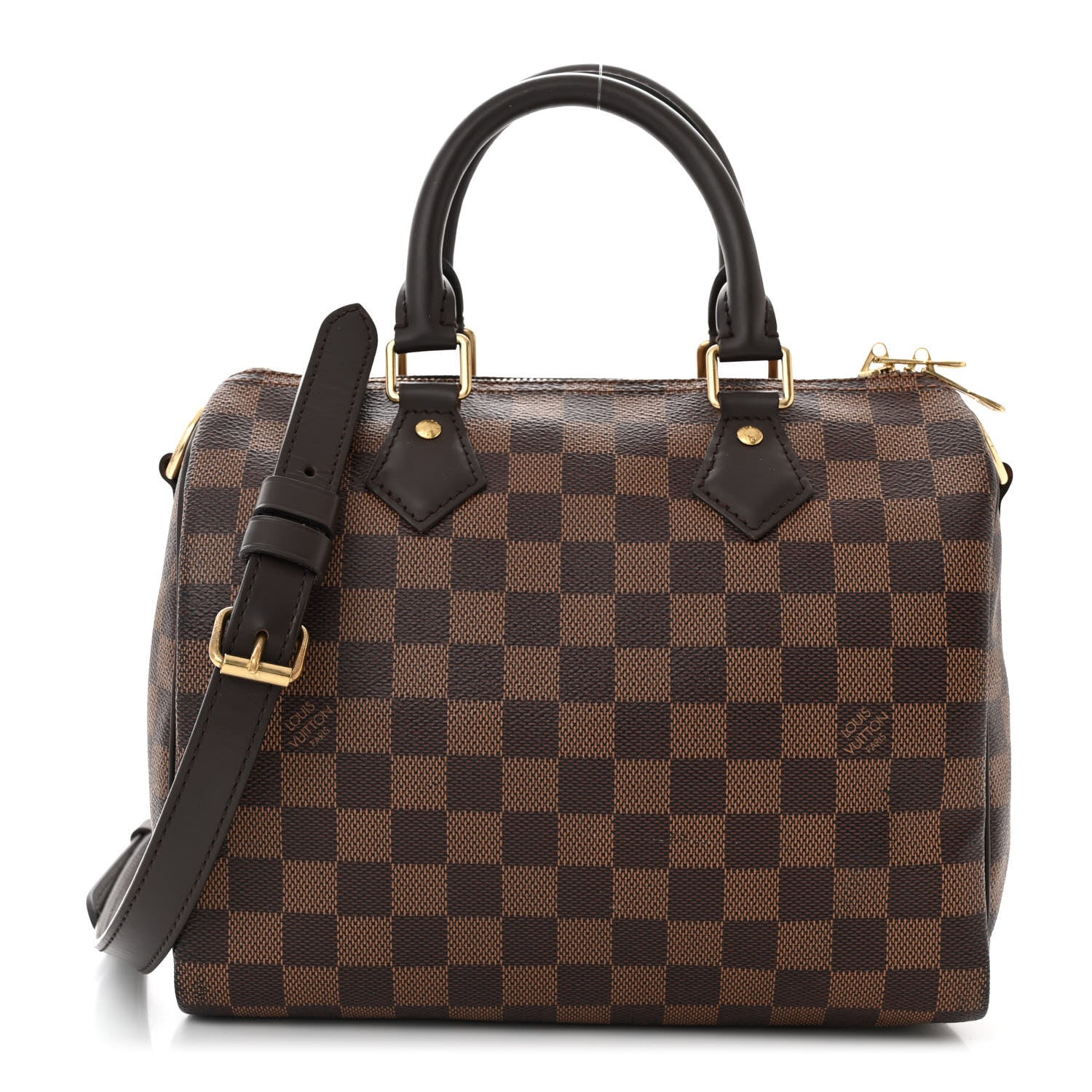 Louis Vuitton Damier Ebene Speedy Bandouliere 25 1 of 11