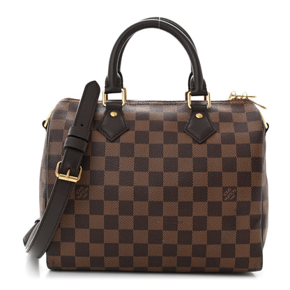 Louis Vuitton Damier Ebene Speedy Bandouliere 25 1 of 11
