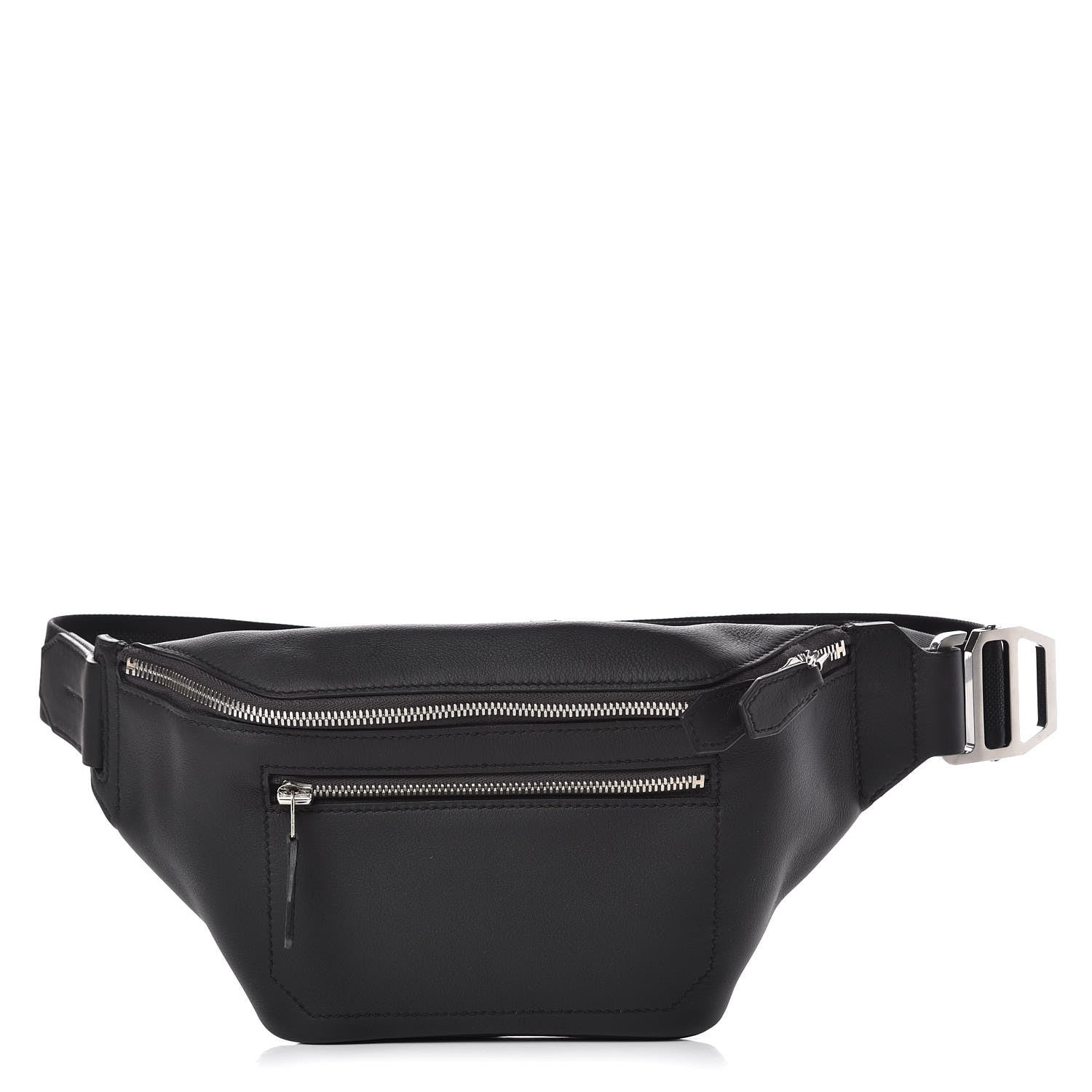 Hermes Taurillon Cristobal Citide Belt Bag PM Plomb 1 of 8