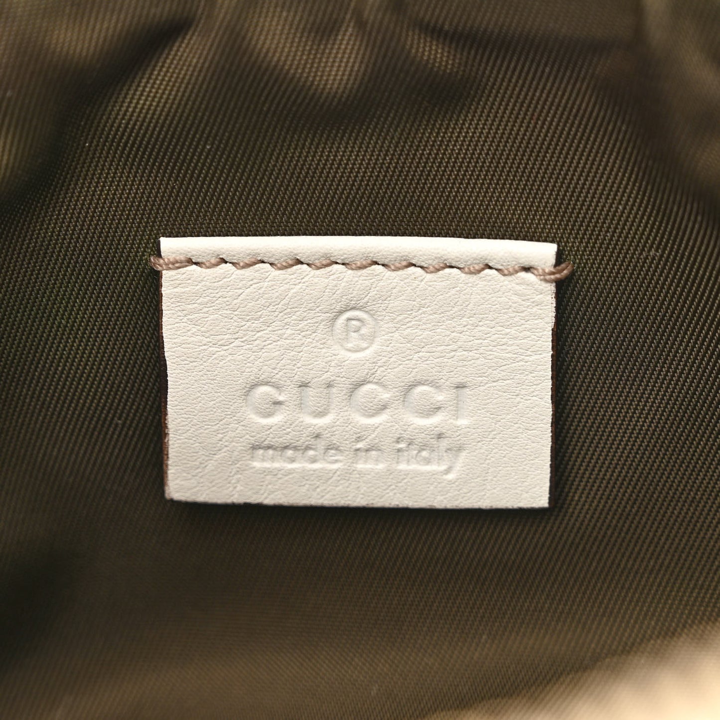 Monogram Pochette White