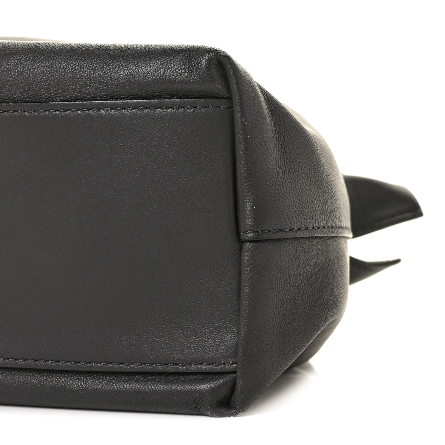 Mulberry Lambskin Mini Lynton Bucket Bag Charcoal Grey 7 of 7