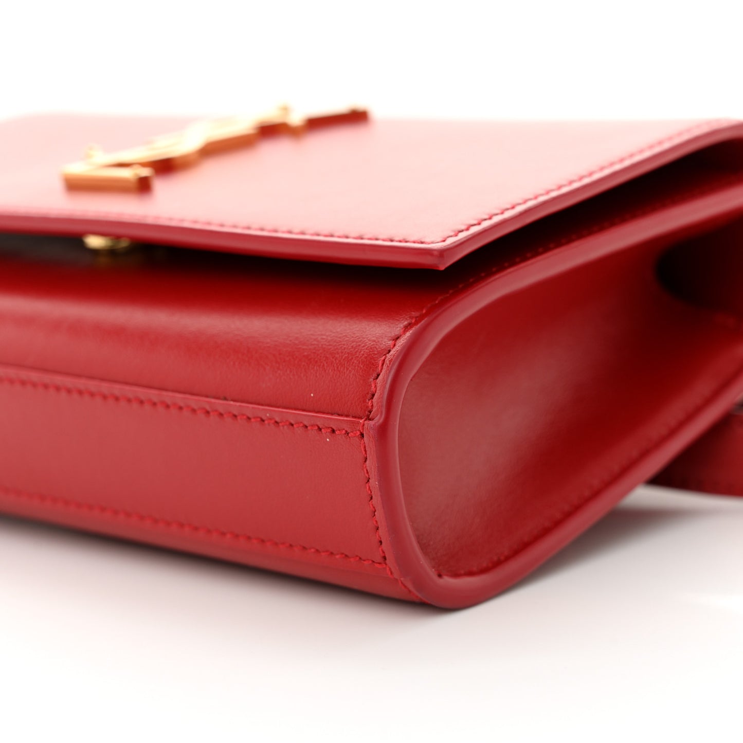 Smooth Calfskin Monogram Kate Belt Bag Red