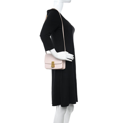 Celine Liege Calfskin Small Classic Box Flap Bag Blush 2 of 9