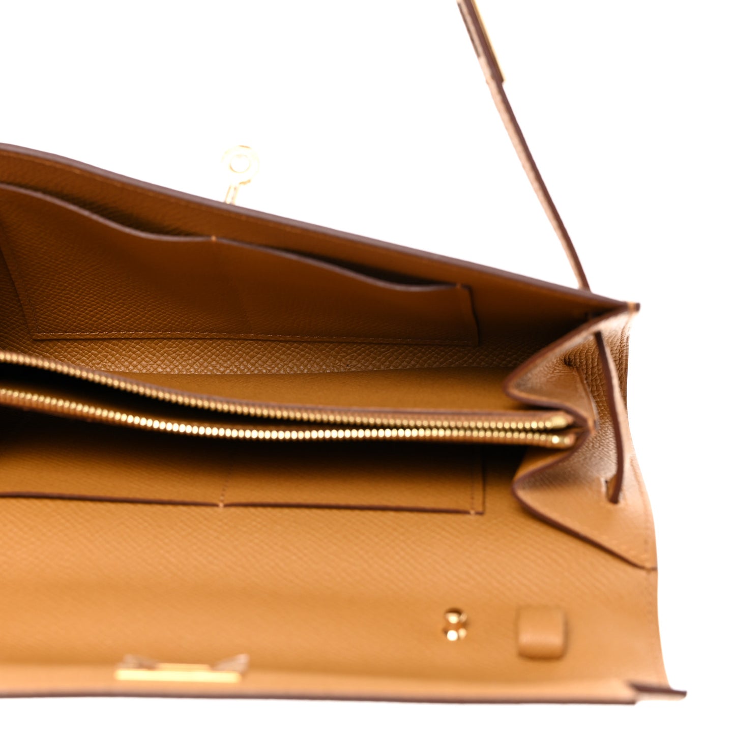 Epsom Kelly Wallet To Go Sesame