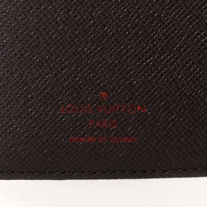 Louis Vuitton Damier Ebene Small Ring Agenda Cover 6 of 9