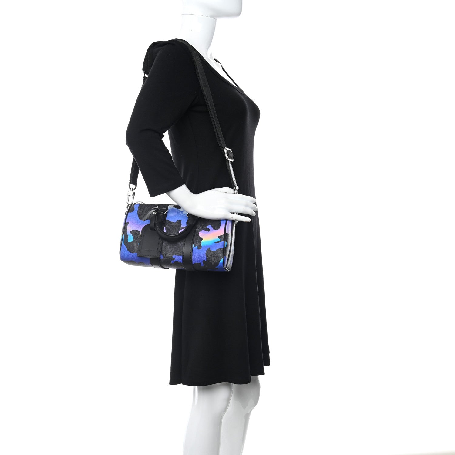 Louis Vuitton Sunset Monogram Eclipse Keepall Bandouliere 25 2 of 9