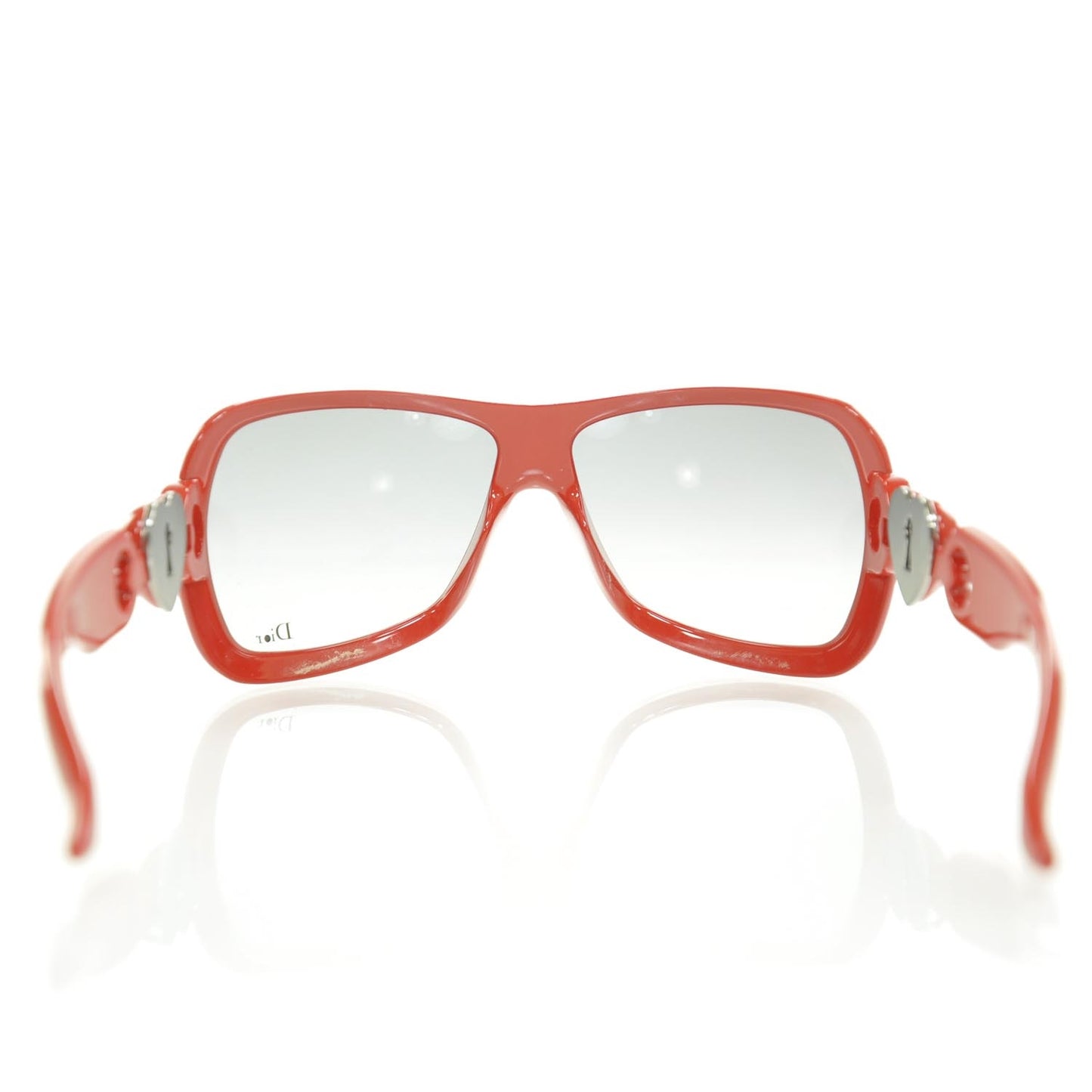 Heart Lock Sunglasses Red