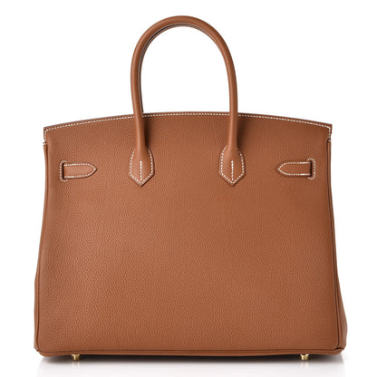 Hermes Togo Birkin 35 Gold 4 of 36