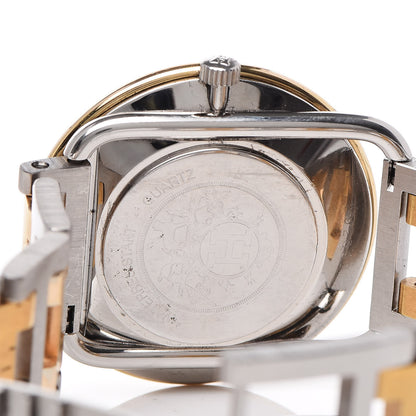 Hermes Stainless Steel 33mm Arceau Clipper Quartz Watch Gold 6 of 6