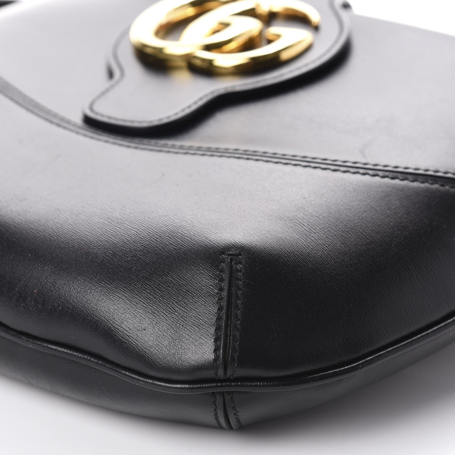 Gucci Calfskin Medium Arli Shoulder Bag Black 7 of 10