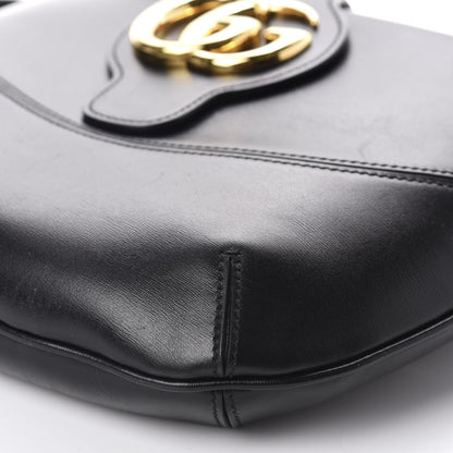Gucci Calfskin Medium Arli Shoulder Bag Black 7 of 10