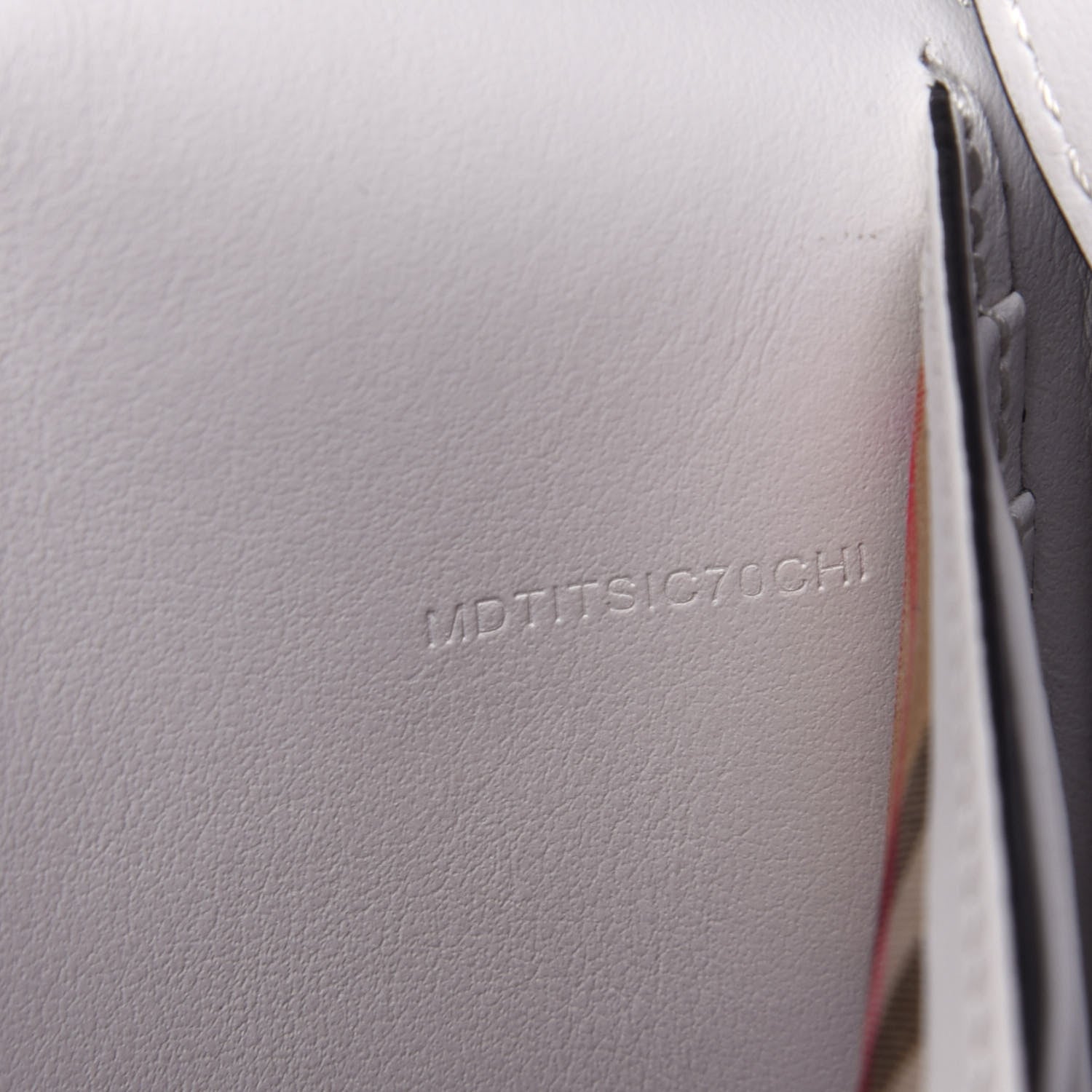 Burberry Calfskin Perforated Hampshire Crossbody Chalk White 7 of 10