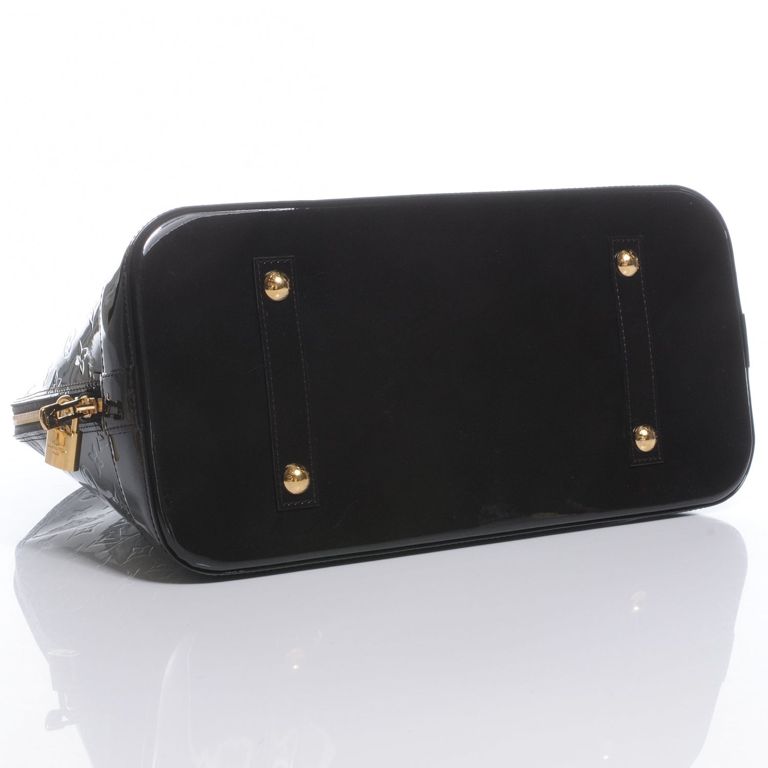 Louis Vuitton Vernis Alma GM Terre d Ombre 4 of 8