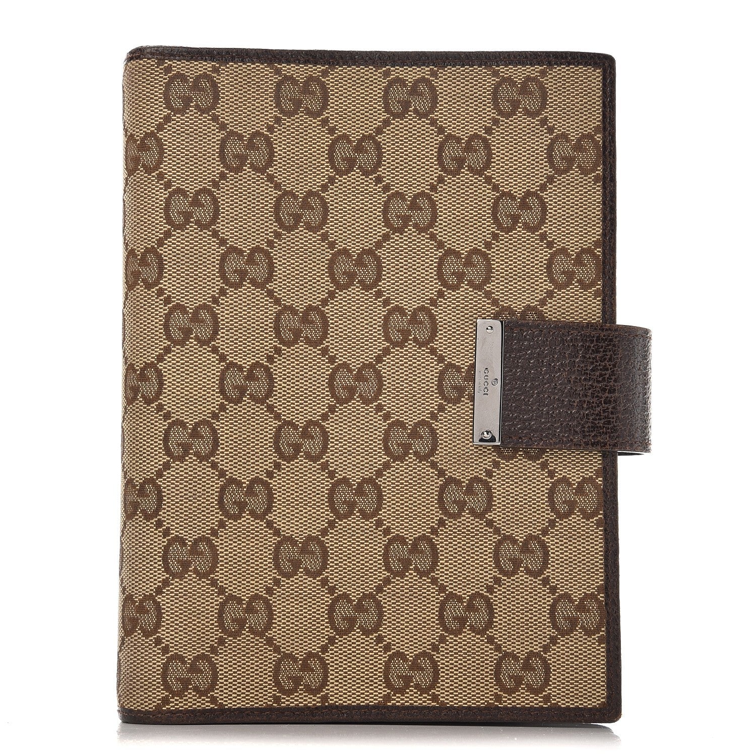 Gucci Monogram Standard Agenda Dark Brown 1 of 12