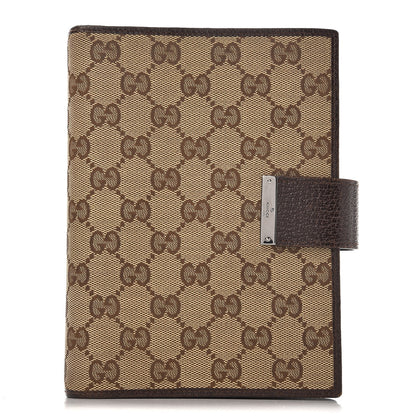Gucci Monogram Standard Agenda Dark Brown 1 of 12