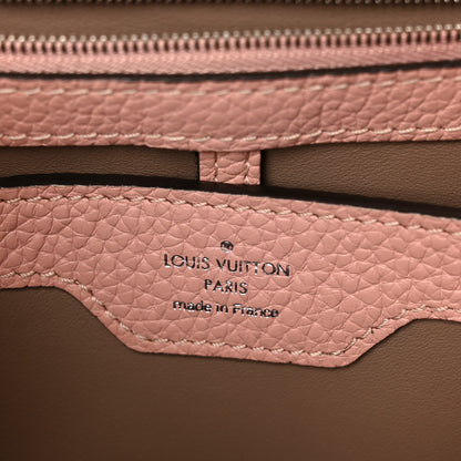 Louis Vuitton Taurillon Snakeskin Capucines PM Magnolia 6 of 9