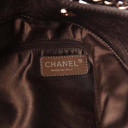Chanel Metallic Calfskin Baby Coco Cabas Bronze 6 of 13