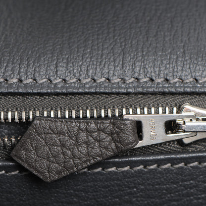 Hermes Taurillon Clemence Birkin 35 Graphite 18 of 24