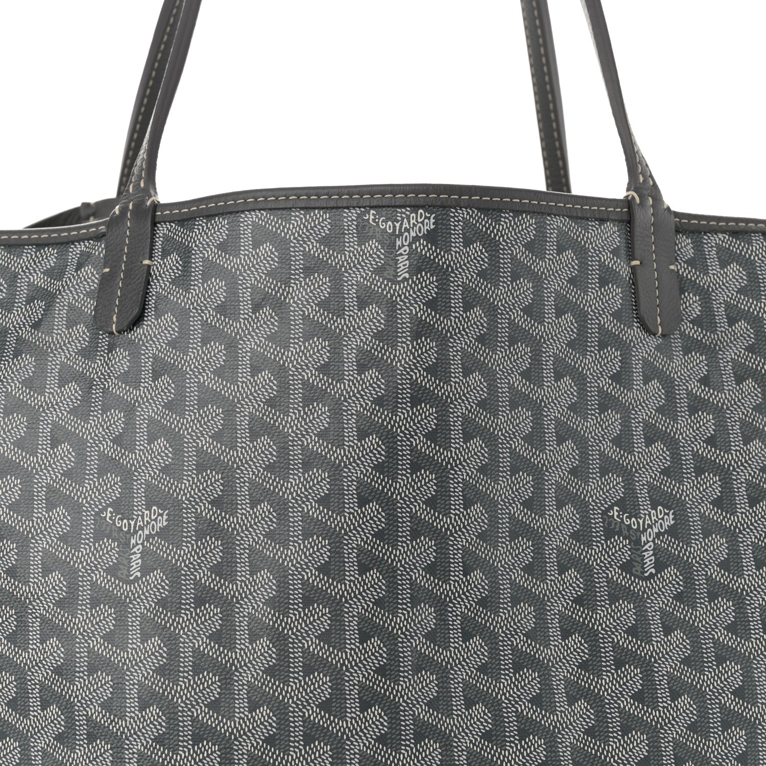 Goyard Goyardine Saint Louis GM Grey 9 of 11