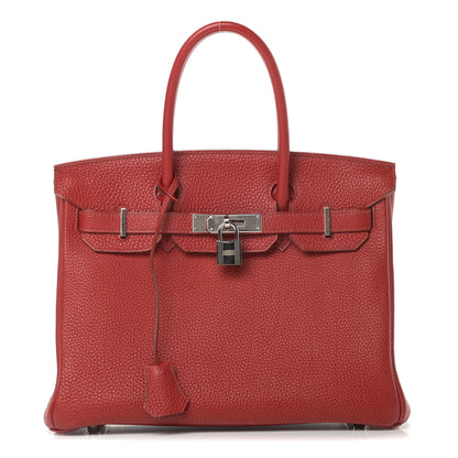 Hermes Togo Birkin 30 Rouge Garance 1 of 14