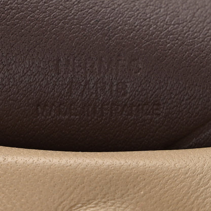 Hermes Milo Lambskin Grigri Rodeo Pegase Horse Bag Charm MM Beige Marfa Mauve Pale Moka 3 of 5