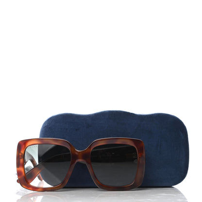 Gucci Acetate Square Frame Sunglasses GG0141S Tortoise 8 of 8