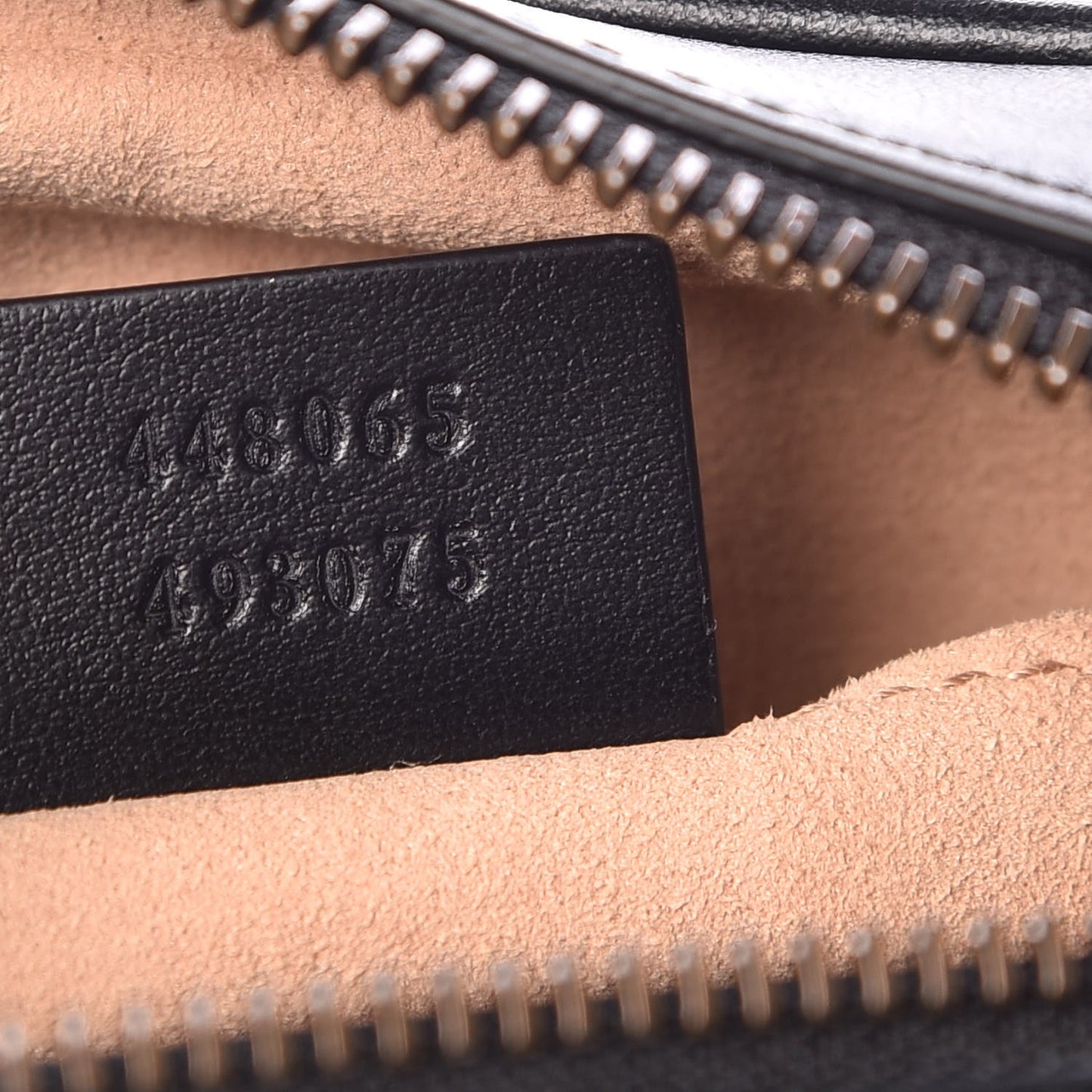 Calfskin Matelasse Mini GG Marmont Chain Shoulder Bag Black
