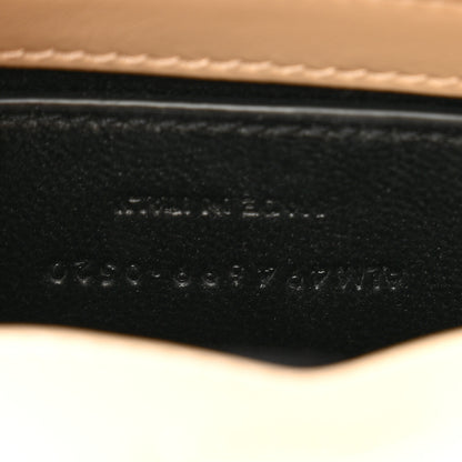 Saint Laurent Calfskin Y Quilted Monogram Small Loulou Chain Satchel Dark Beige 8 of 17