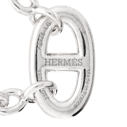 Hermes Sterling Silver Farandole Bracelet LG 3 of 4