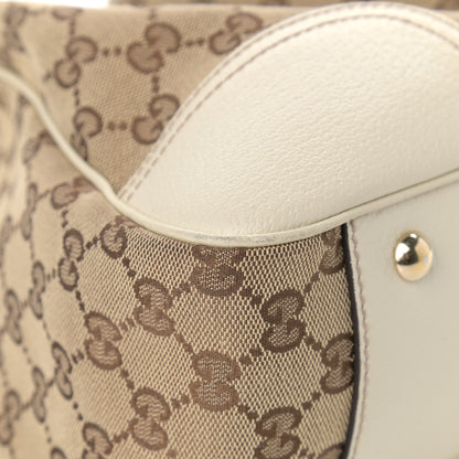 Gucci Monogram Medium Princy Tote Off White 8 of 15