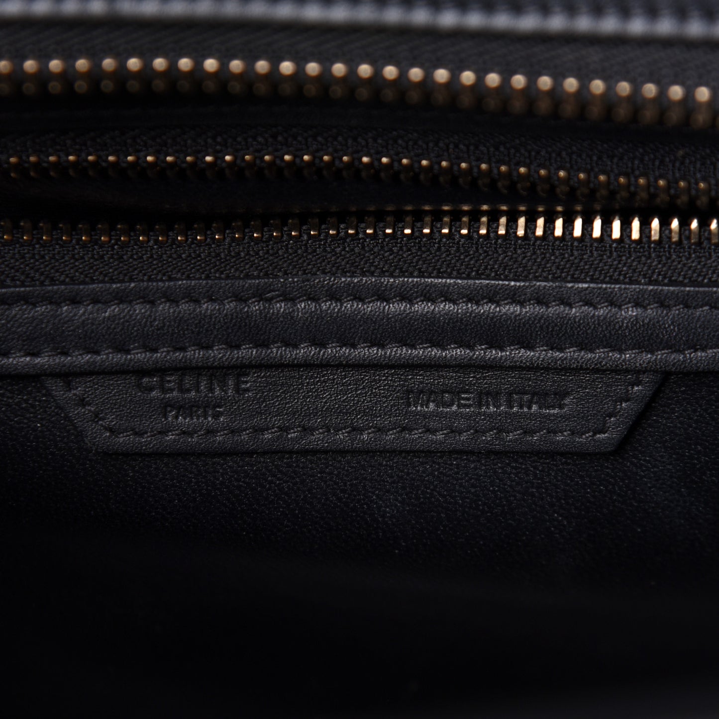 Smooth Calfskin Micro Luggage Black