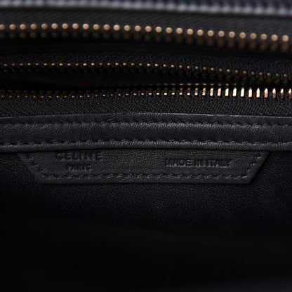 Celine Smooth Calfskin Micro Luggage Black 6 of 10