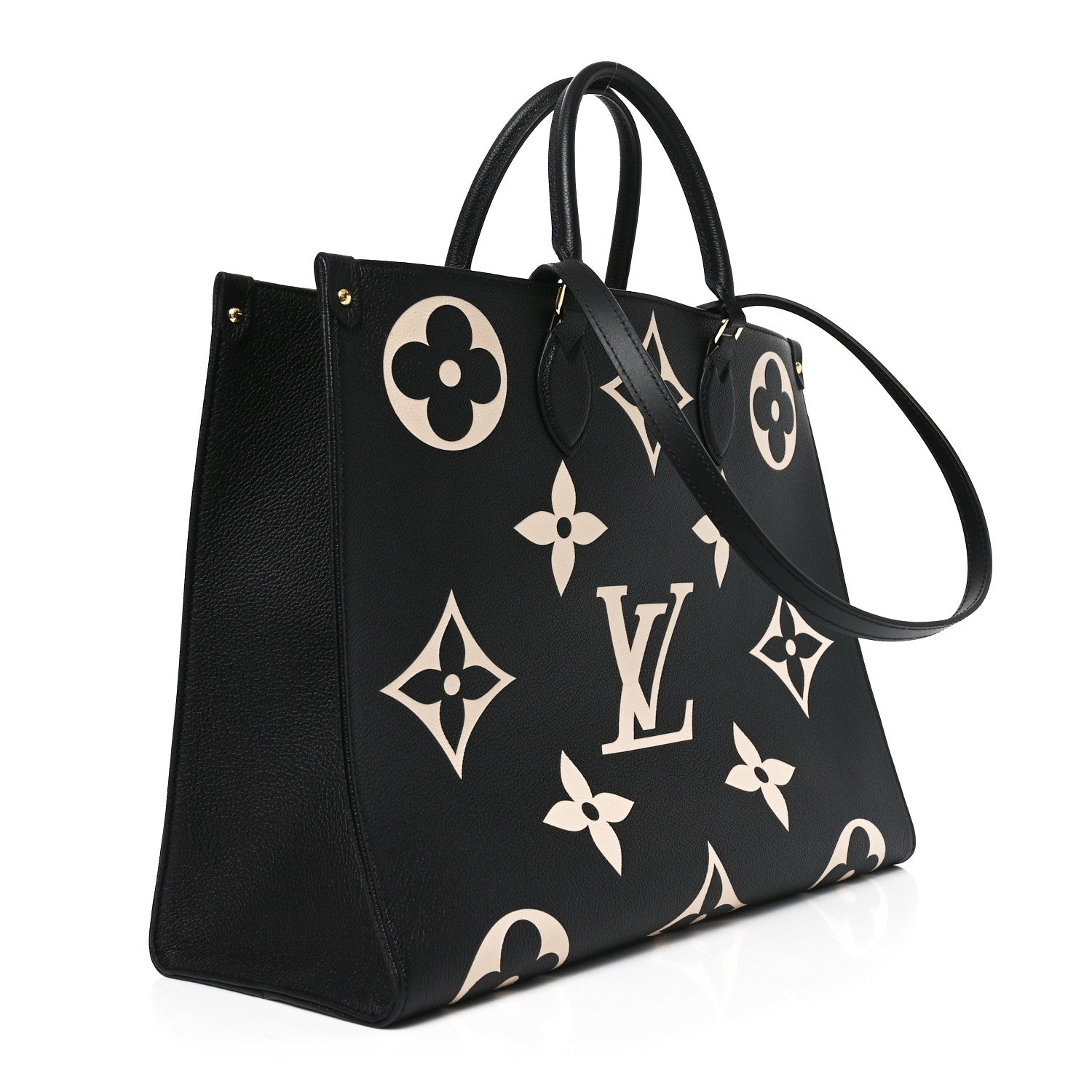 Louis Vuitton Empreinte Monogram Giant Onthego GM Black Beige 4 of 16