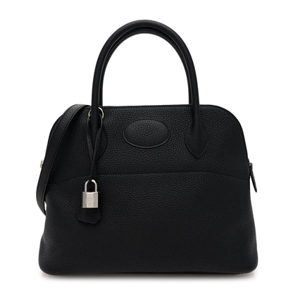 Hermes Taurillon Clemence Bolide 31 Black 1 of 10