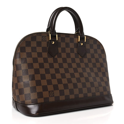 Louis Vuitton Damier Ebene Alma PM 3 of 9