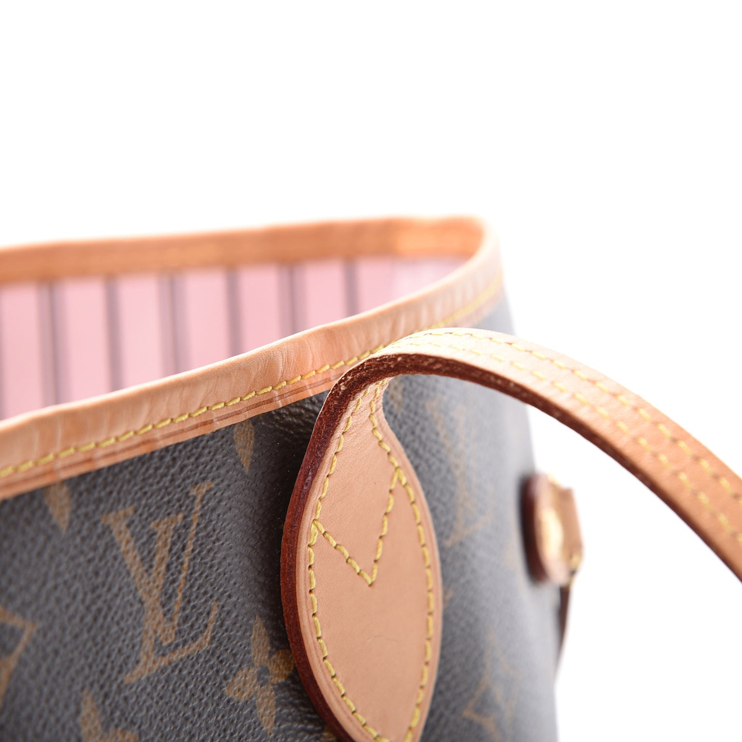 Monogram Neo Neverfull MM Rose Ballerine